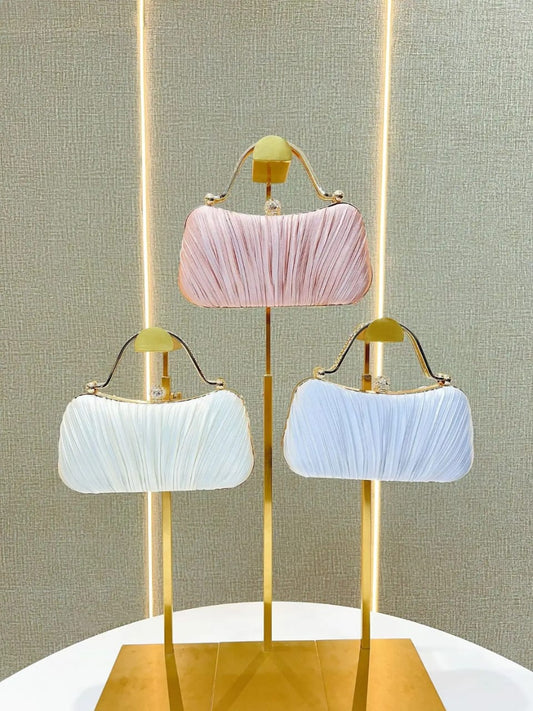 Clutch Bag Women's Chain Shoulder Bag Apricot Evening Handbag Custom Wholesale Evening Bags for Women bag MH00052