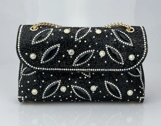 Crystal Bags Evening Rhinestone Dinner Handbags and Purse Wholesales Ladies Chain Crossbody Handbag Diamond Evening Woman Bag MH00086