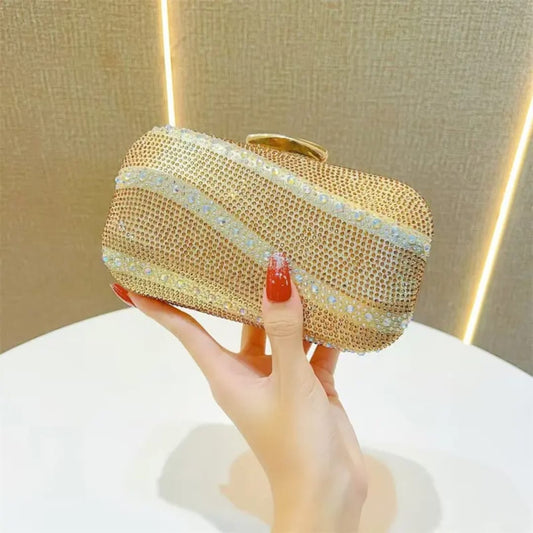 Clutches New Luxury all match Banquet Handbag Customized Fashion Diamond Banquet Handbags for Women MH00074