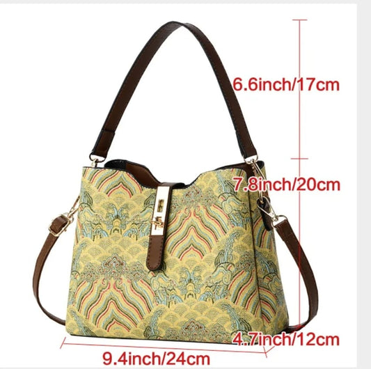 Embroidered National Style crossbody bag MH0006
