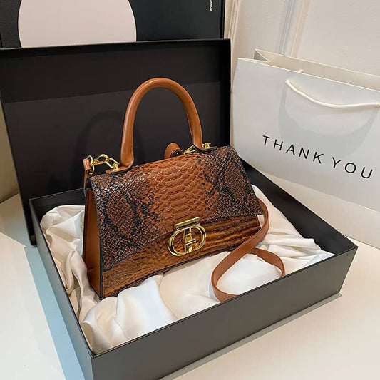 Crocodile Pattern European American Style Handbag  for Autumn Weddings MH0009